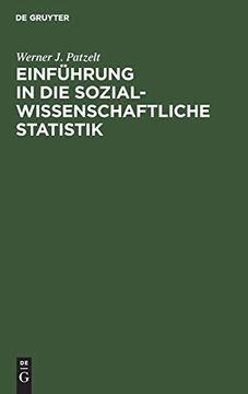 portada Einführung in die Sozialwissenschaftliche Statistik (en Alemán)
