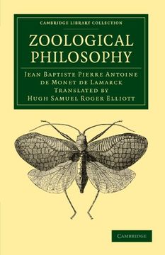 portada Zoological Philosophy Paperback (Cambridge Library Collection - Darwin, Evolution and Genetics) 