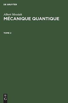 portada Albert Messiah: Mécanique Quantique. Tome 2 (in French)