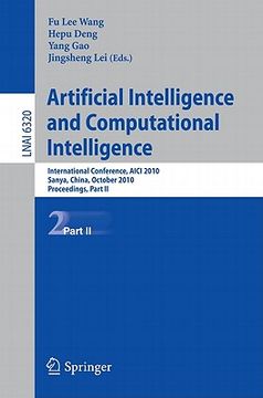 portada artificial intelligence and computational intelligence: international conference, aici 2010, sanya, china, october 23-24, 2010, proceedings, part ii