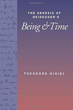 portada The Genesis of Heidegger's Being and Time (en Inglés)