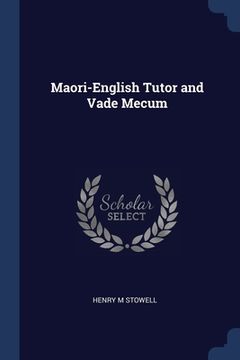 portada Maori-English Tutor and Vade Mecum
