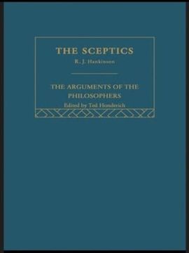 portada The Sceptics (The Arguments of the Philosophers) (in English)