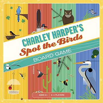 portada Charley Harper'S Spot the Birds Board Game (en Inglés)