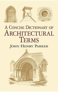 portada a concise dictionary of architectural terms: illustrated