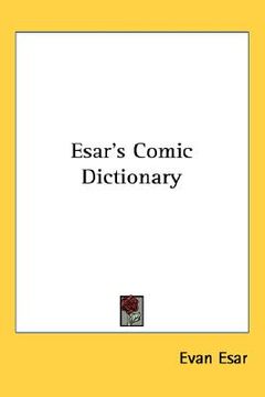 portada esar's comic dictionary (in English)