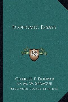 portada economic essays (en Inglés)