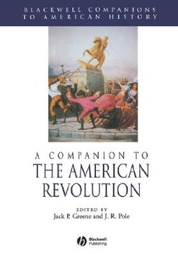 portada a companion to the american revolution