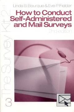 portada how to conduct self-administered and mail surveys (en Inglés)