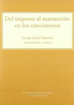 portada Del Impreso Al Manuscrito En Los Cancioneros (in Spanish)