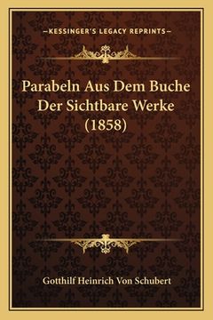 portada Parabeln Aus Dem Buche Der Sichtbare Werke (1858) (in German)