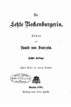 portada Die letzte Reckenburgerin, Roman (German Edition)