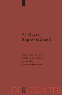 portada Analecta Septentrionalia (en Alemán)