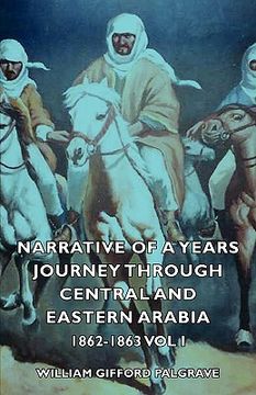 portada narrative of a years journey through central and eastern arabia 1862-1863 - vol i (in English)