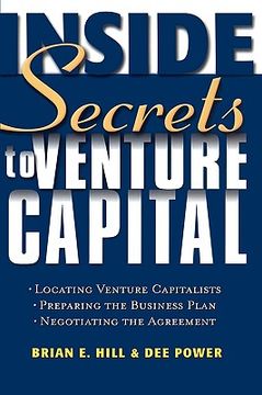 portada inside secrets to venture capital (en Inglés)