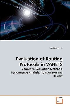 portada evaluation of routing protocols in vanets (en Inglés)