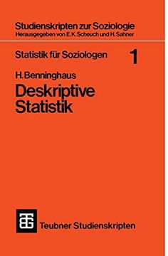 portada Statistik für Soziologen 1: Deskriptive Statistik (en Alemán)