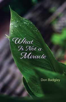 portada What is not a Miracle (en Inglés)
