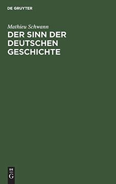 portada Der Sinn der Deutschen Geschichte (en Alemán)