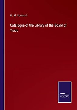 portada Catalogue of the Library of the Board of Trade (en Inglés)
