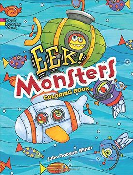 portada EEK! Monsters Coloring Book (Dover Coloring Books)