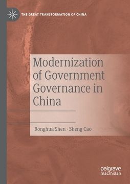 portada Modernization of Government Governance in China (en Inglés)