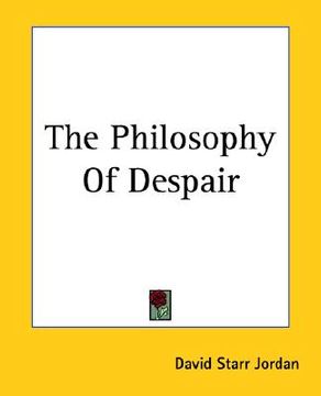 portada the philosophy of despair (en Inglés)