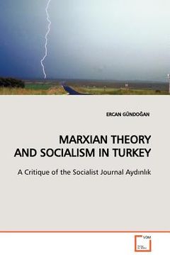 portada marxian theory and socialism in turkey (en Inglés)