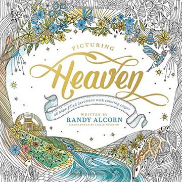 portada Picturing Heaven: 40 Hope-Filled Devotions with Coloring Pages