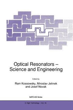 portada optical resonators - science and engineering (en Inglés)