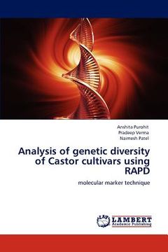 portada analysis of genetic diversity of castor cultivars using rapd (in English)