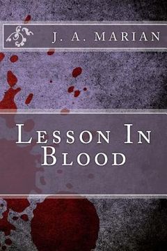 portada Lesson In Blood: An Alderian Chronicle (en Inglés)