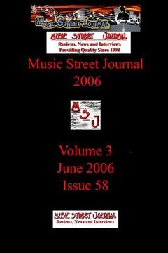 portada Music Street Journal 2006: Volume 3 - June 2006 - Issue 58 (en Inglés)