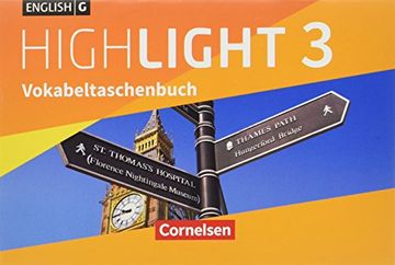 portada English g Highlight Band 3: 7. Schuljahr - Hauptschule - Vokabeltaschenbuch