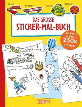 portada Das Große Sticker-Mal-Buch (en Alemán)
