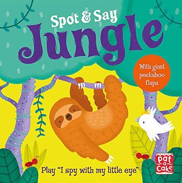 portada Jungle: Play i spy With my Little eye (Spot and Say) (in English)
