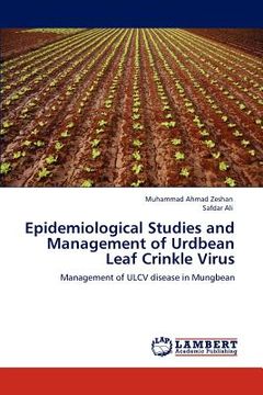 portada epidemiological studies and management of urdbean leaf crinkle virus (en Inglés)