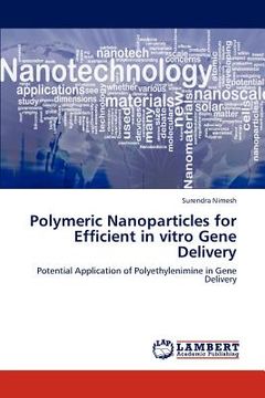 portada polymeric nanoparticles for efficient in vitro gene delivery (en Inglés)