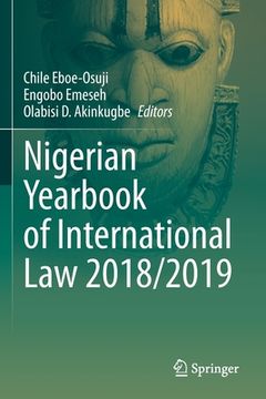 portada Nigerian Yearbook of International Law 2018/2019 (en Inglés)
