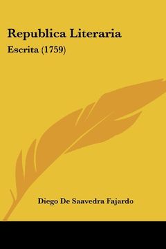 portada Republica Literaria: Escrita (1759)