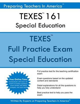 portada TEXES 161 Special Education: TEXES 161 Exam (en Inglés)