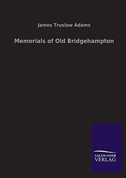 portada Memorials of old Bridgehampton (in English)