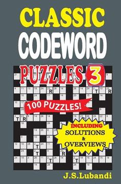 portada Classic Codeword Puzzles 3 (en Inglés)