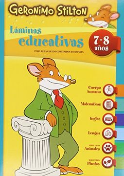 portada Geronimo Stilton Laminas Educativas 7-8 Años