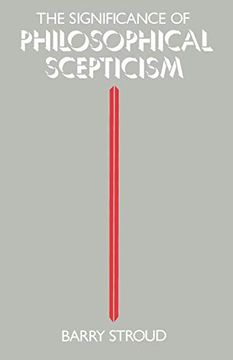 portada The Significance of Philosophical Scepticism (en Inglés)