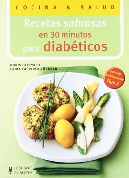 portada Recetas Sabrosas en 30 Minutos Para Diabéticos
