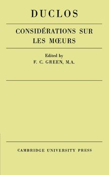 portada Considérations sur les Murs de ce Siecle Paperback (en Inglés)