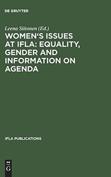portada Ifla 106: Women's Issues at Ifla: Equality, Gender, and Information on Agenda (Ifla Publications) 