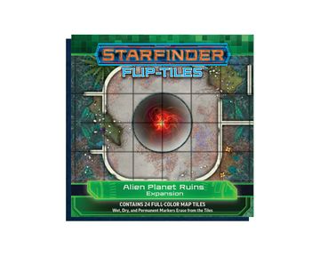 portada Starfinder Flip-Tiles: City Alien Planet Ruins Expansion 