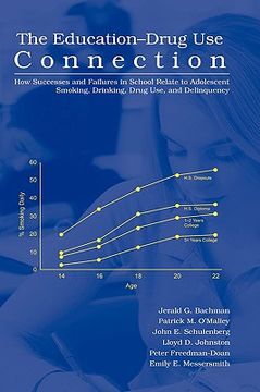 portada the education-drug use connection: how successes and failures in school relate to adolescent smoking, drinking, drug use, and delinquency (en Inglés)